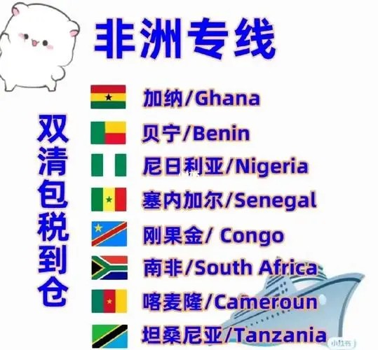 非洲專線 非洲海運(yùn)船期查詢 非洲空運(yùn)貨物追蹤 非洲海空聯(lián)運(yùn)雙清包稅門(mén)到門(mén)